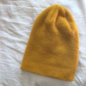 Yellow Slouchy Beanie